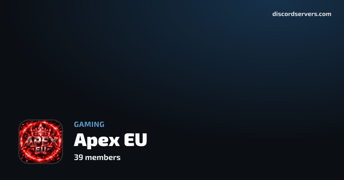 Apex EU - Gaming Discord Server